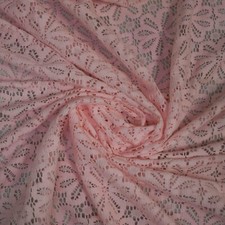 Tessuto pizzo rosa