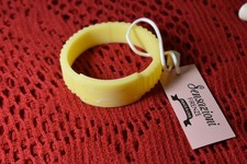Braccialetto in Silicone colore Giallo Sensazioni Firenze Peace & Love
