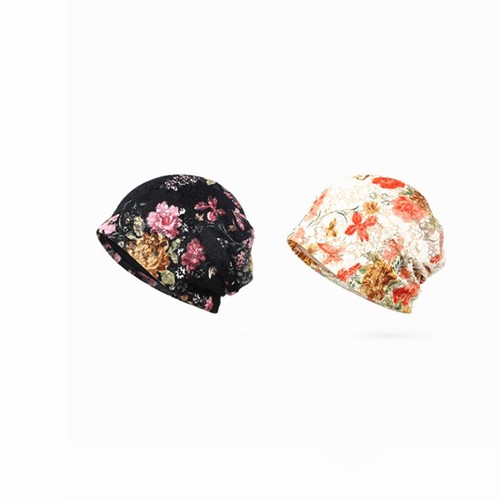 Cappello con stampa floreale - con,
