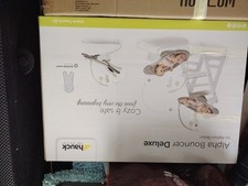 Hauck Sdraietta infanzia movimento basculante 2 in 1 ALPHA BOUNCER Grey 661970