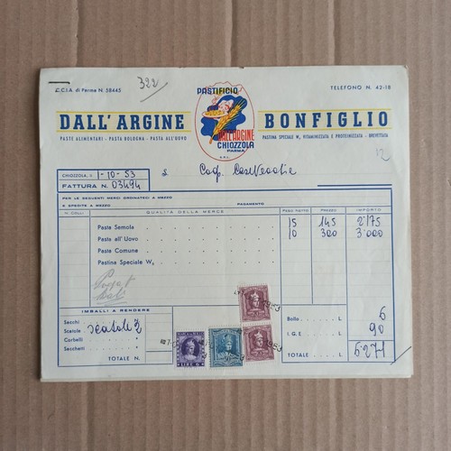 1953 dall argine bonfiglio - 1953,