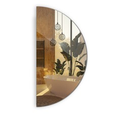 Specchio 100 cm semicircolare