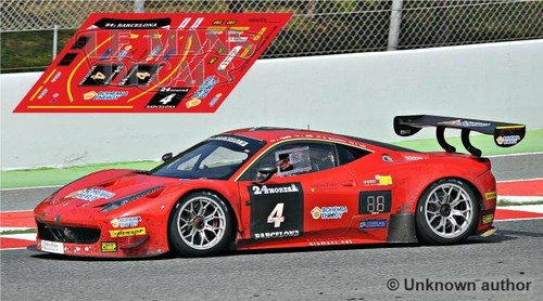 Decalcomanie ferrari 458 gt3 - ferrari,