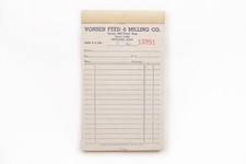 Libro di vendita vintage