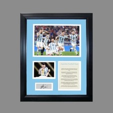 Framed Argentina World Cup