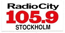 QSL Old Sticker Radio City