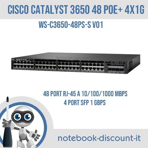 Switch cisco catalyst c3650 - cisco,