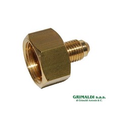 ADATTATORE IN OTTONE SINISTRO
