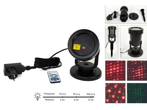 Proiettore laser crepuscolare - proiettore,