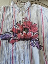 Camicia uomo Desigual taglia L con ricami