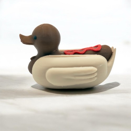 Hot dog duck - dog, duck!
