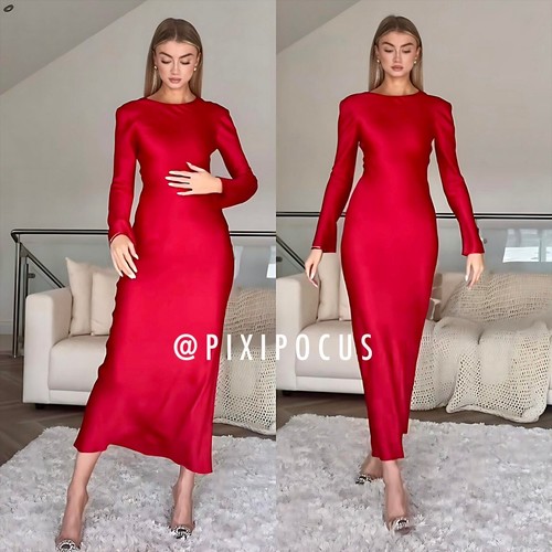 Zara nuovo abito raso con - abito,