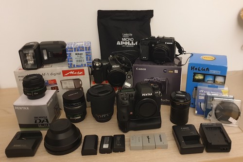 Vendo materiale fotografico - vendo,