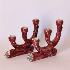 Candelabri in ceramica - Metà