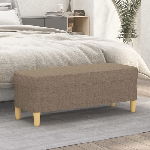 Vidaxl panca tortora 100x35x41 - panca,