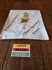 Album Panini Calciatori 1988 89 figurina inserto  stick stack Lecce Milan   R356