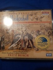 VERDI - UN BALLO IN MASCHERA. FEHENBERGER WEGNER FRITZ BUSCH. BOX 2 CD WDR