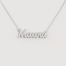 Collana NOME donna acciaio