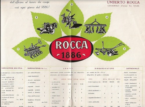 Rocca cavagnolo brochure - rocca,