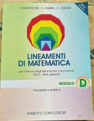 Lineamenti matematica mod d - lineamenti, di