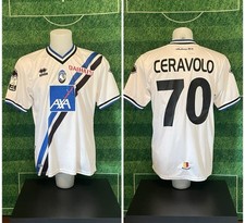 Maglia ATALANTA Calcio MATCH WORN 2010 2011 70 CERAVOLO + certifcazione Bolaffi