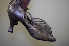 Scarpe da ballo Paoul CHARLESTON TANGO DONNA 39 US 9 Made in Italy Sparkles Rainbow