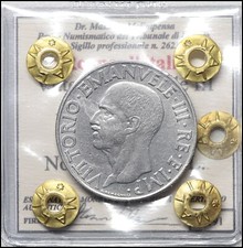 Regno d'italia 1 Lira 1941 XIX Non Comune SPL Vittorio Emanuele III moneta