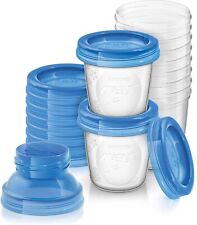 Contenitori da 180 ml per Latte Materno Set da 10 Pezzi Philips Avent