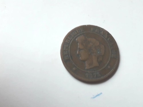 Centisimi 1875 fine usato - 5, /usato