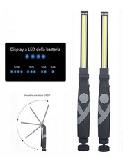 2 PEZZI Lampada Led Da Lavoro