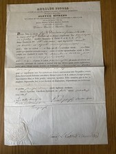 ANTICA LETTERA IN LATINO ANGELUS PINOLI ALOYSII MORENO DEL 1869 88