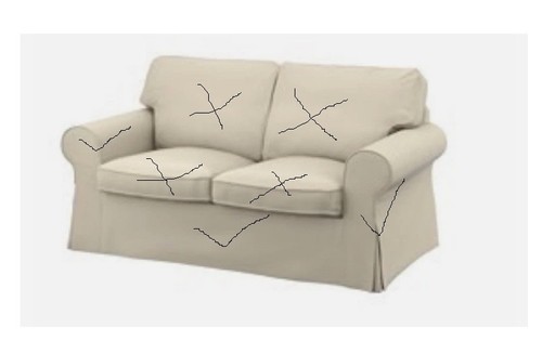 Copridivano ikea ektorp usato - ikea,