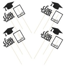  12 Pcs Topper Torta Laurea