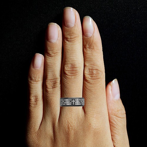 Anello biblico croce - anello,