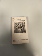 Libro Poesia italiana del novecento Einaudi volume 1