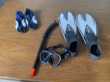 pinne nuoto, Maschera E Scarpette