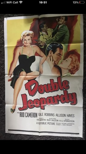 Double jeopardy one sheet - double, one-sheet