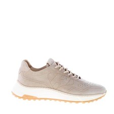 HOGAN scarpe uomo Sneaker Hyperlight in camoscio beige HXM6320ES00QI6C609