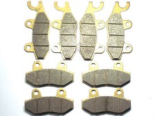 Pastiglie freno per freni Yamaha anteriori posteriori Rhino 700 4x4 2010 2011 set sinterizzato 