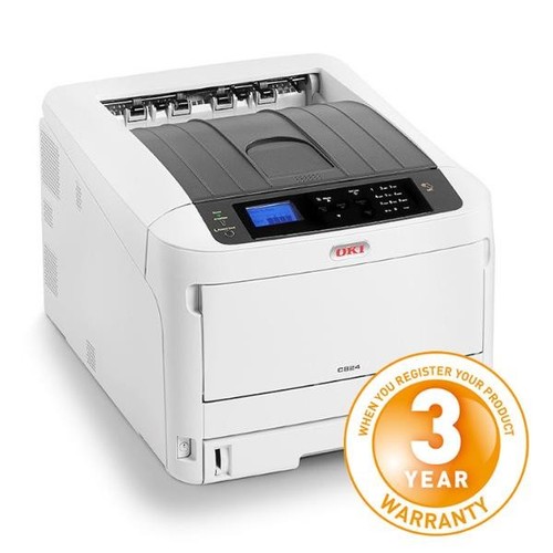 Oki c824dn stampante led - oki,