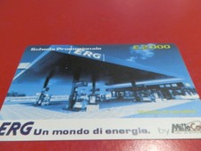 Italia  1 Scheda  telefonica ricarica ERG!!
