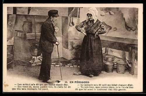 Cpa aquitanien aquitaine en - cpa,