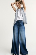 JEANS DONNA WIDE CON FONDO