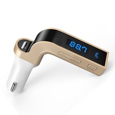 Trasmettitore FM Wireless Bluetooth, LDesign Kit Auto con Ricarica USB Auto