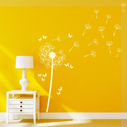 Flower dandelion wall art - flower,