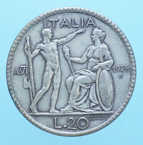 Vittorio emanuele iii lire - 20,