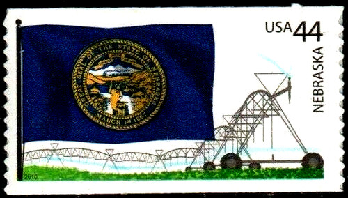Nebraska state flag 2010 - us,
