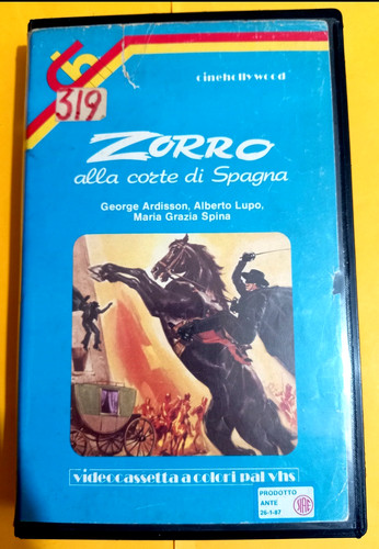 Zorro alla corte spagna - zorro, di