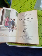 Vamba Mussino RARO CIONDOLINO ILLUSTRATO edizioni BEMPORAD Firenze 1905 vedifoto