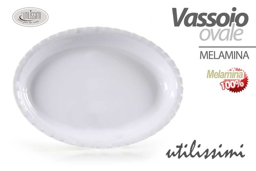 Vassoio ovale melamina portata - vassoio,
